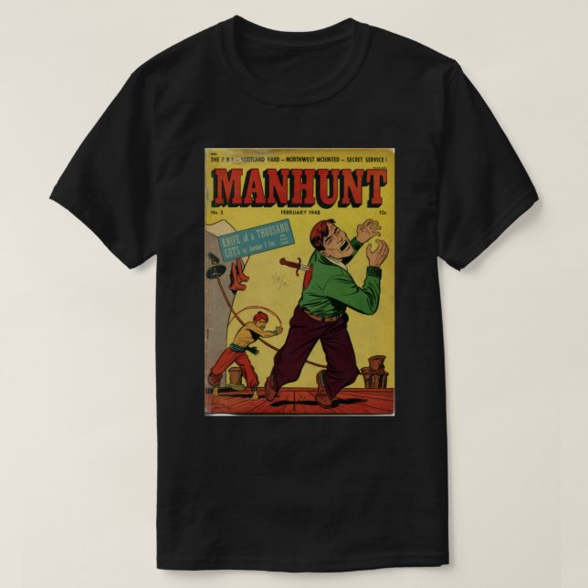 T-shirt Manhunt 005 (c2c) (Design devant)