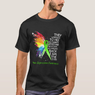 T-shirt Manic Depression Sensibilisation Elle chuchote en