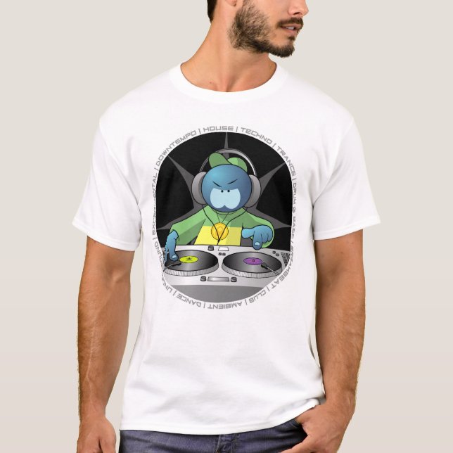 T-shirt Manie du DJ (Devant)