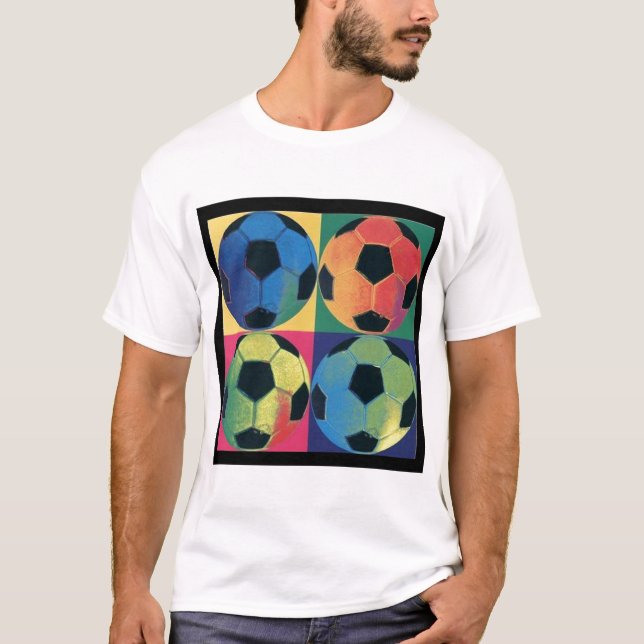 T-shirt Manie du football (Devant)