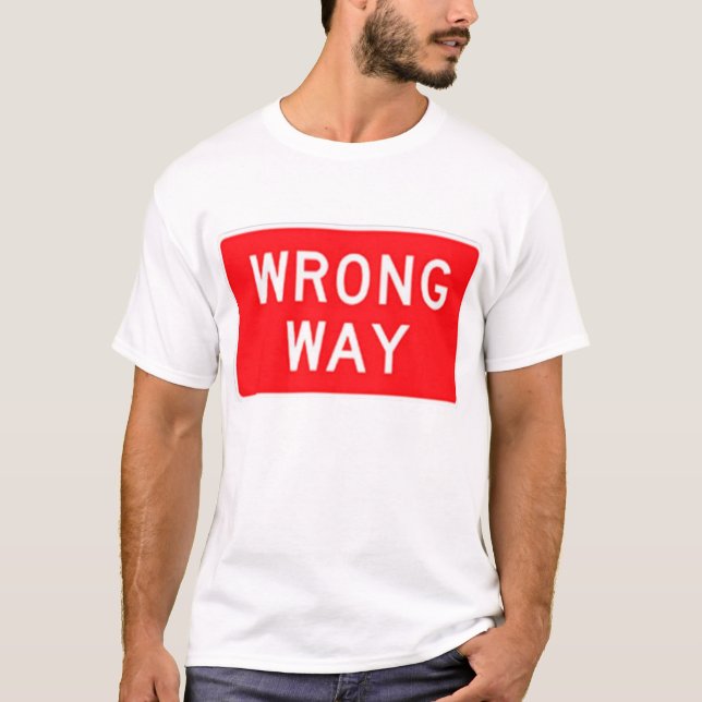 T-shirt manière fausse (Devant)