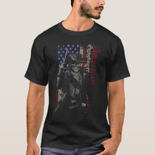 T-shirt Manieur de pistolet américain