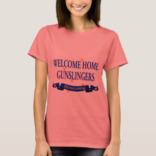 T-shirt Manieurs de pistolet à la maison bienvenus