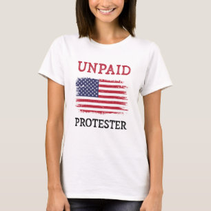 T-shirt Manifestant non payé - Protestation
