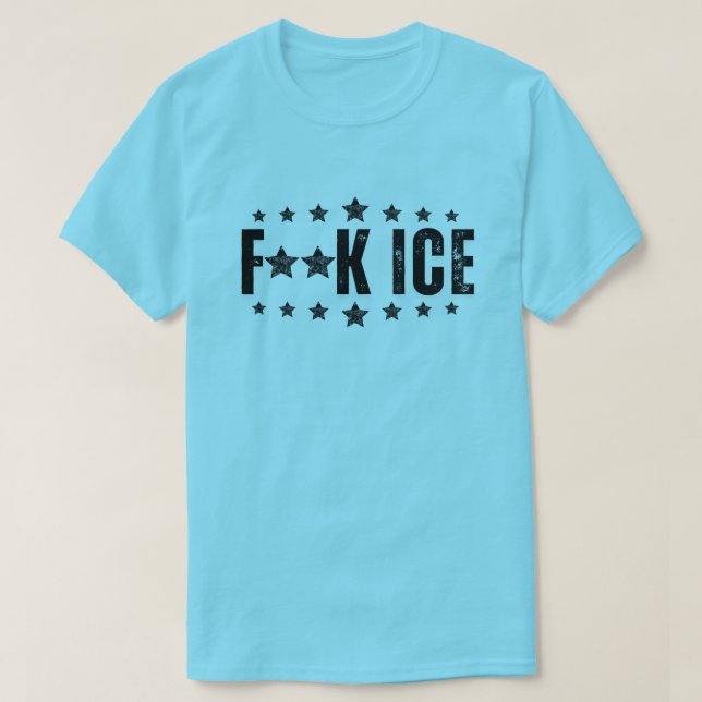 T-shirt Manifestation contre l'ICE (Design devant)