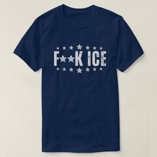 T-shirt Manifestation contre l'ICE (Design devant)