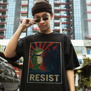T-shirt Manifestation de la Grenouille de Portland