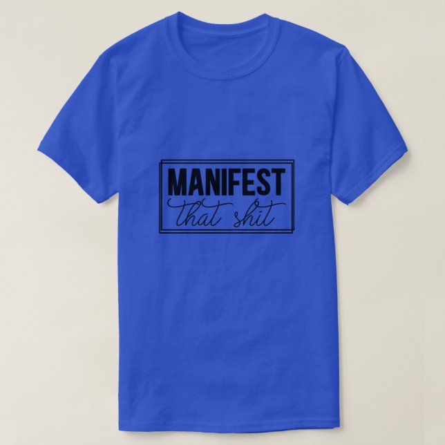 T-shirt manifeste cette merde01 (Design devant)