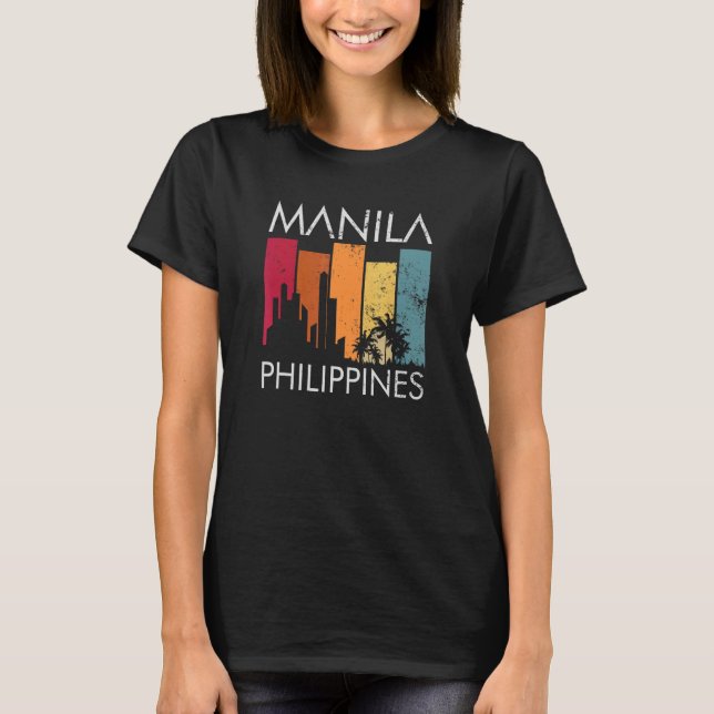 T-shirt Manille Philippines Une chose philippine que vous  (Devant)