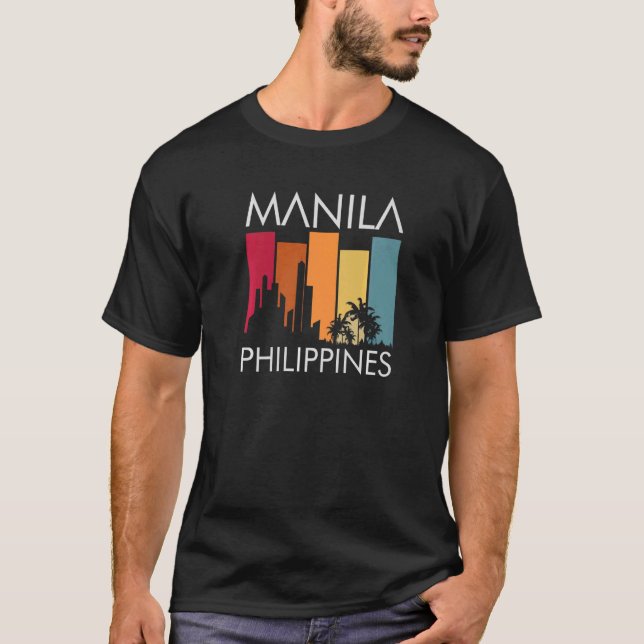 T-shirt Manille Philippines Une chose philippine que vous  (Devant)