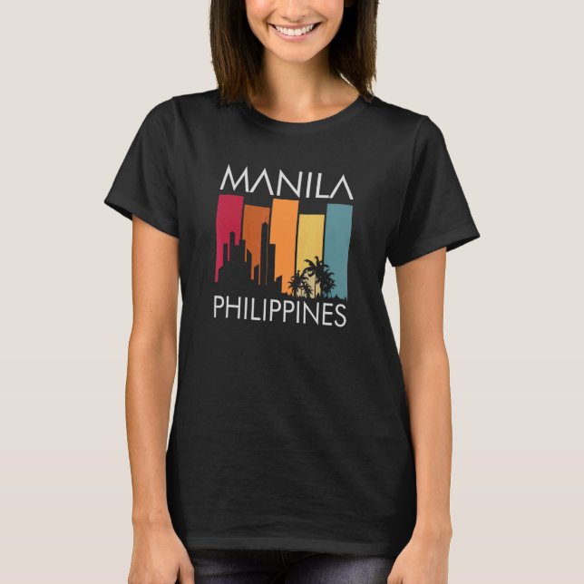 T-shirt Manille Philippines Une chose philippine que vous  (Devant)
