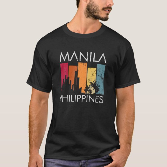 T-shirt Manille Philippines Une chose philippine que vous  (Devant)