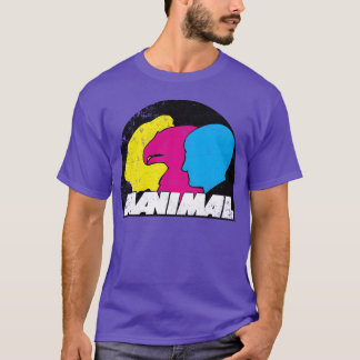 T-shirt Manimal 80s drôle