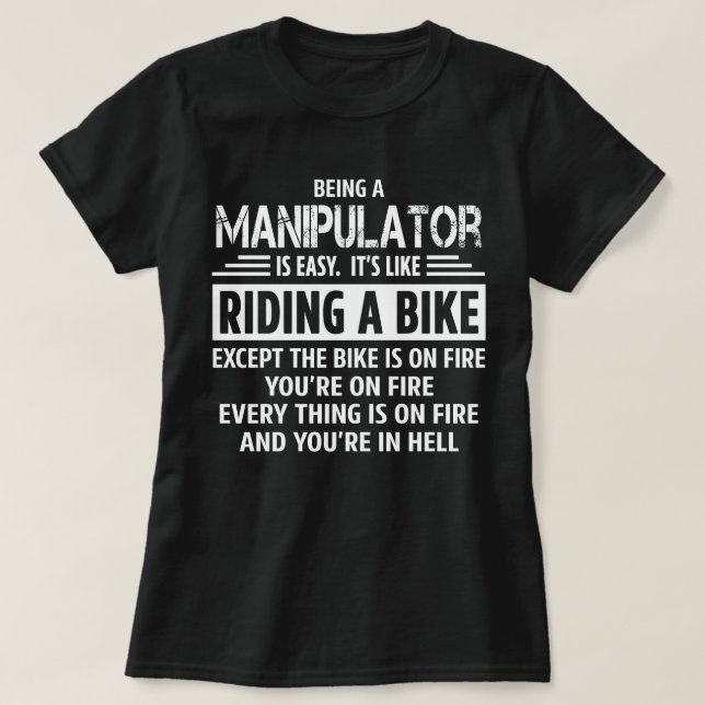 T-shirt Manipulateur (Design devant)