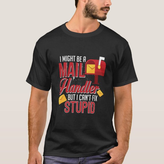 T-shirt Manipulateur de courrier (Devant)