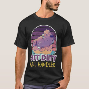 T-shirt Manipulateur de courrier hors service Collègue de