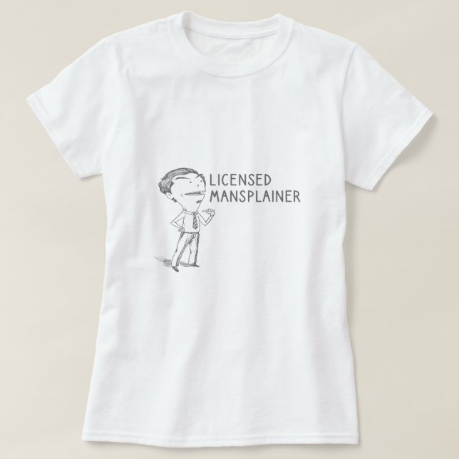 T-shirt Manipulateur licencié Mansouilleur sarcastique amu (Design devant)