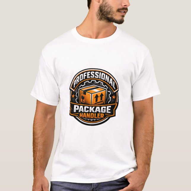 T-shirt Manipulateurs de colis professionnels (Devant)