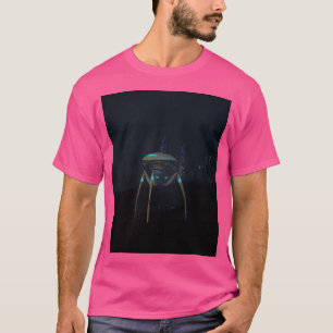 T-shirt Manipulation photo de l'attaque Alien
