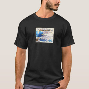 T-shirt Manipulé. Blue Bird. Déclaration des droits Articl