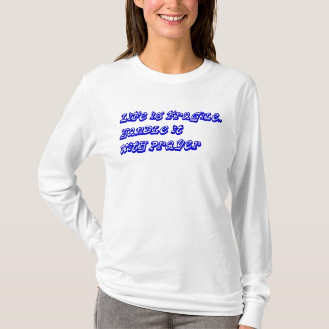 T-shirt Manipuler avec prière_ (Devant)