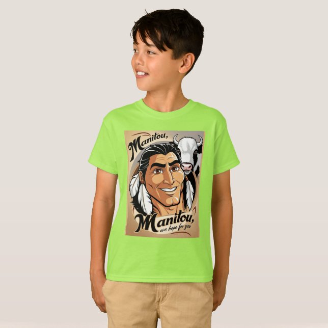 T-shirt Manitou (Devant entier)