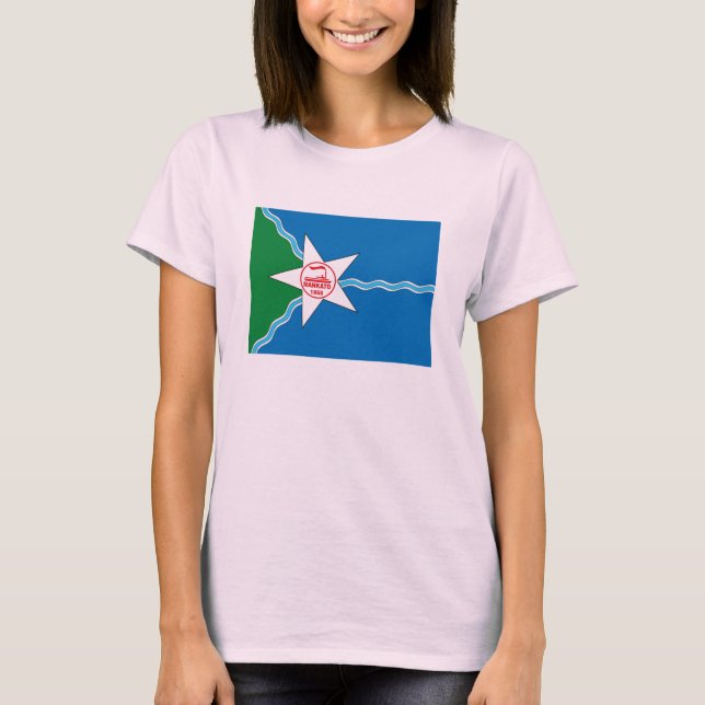 T-shirt Mankato Flag (Devant)