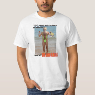 T-shirt Mankini la plupart d'homme intéressant