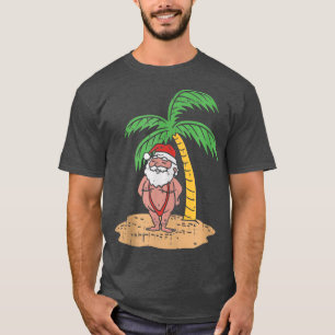 T-shirt Mankini Père Noël Summer maillot de bain drôle Noë