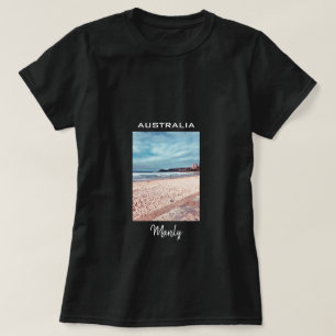 T-shirt Manly Beach Retro Australie Voyage