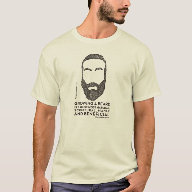 T-shirt Manly et bénéfique (Devant)
