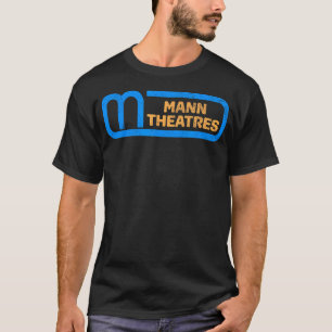 T-shirt Mann Theatre Classique des années 80 Cinéma Califo