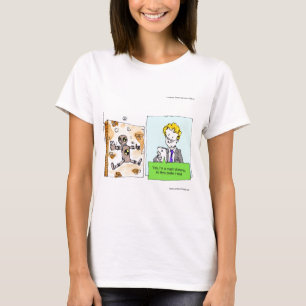 T-shirt Mannequin de Texte Drôle de Crash