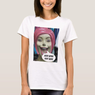 T-shirt Mannequin fou de rire ~ Uncanny Valley Girl