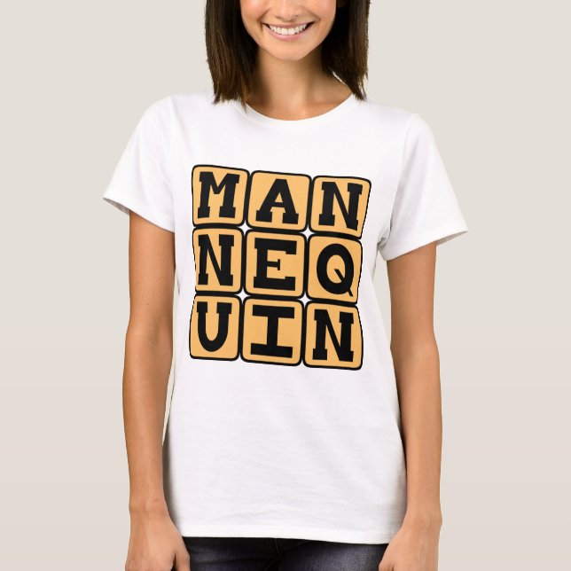 T-shirt Mannequin, Mannequin de mode (Devant)