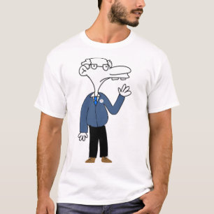 T-shirt Manny Heffley Comme Bernie Sanders Manny Heffley C
