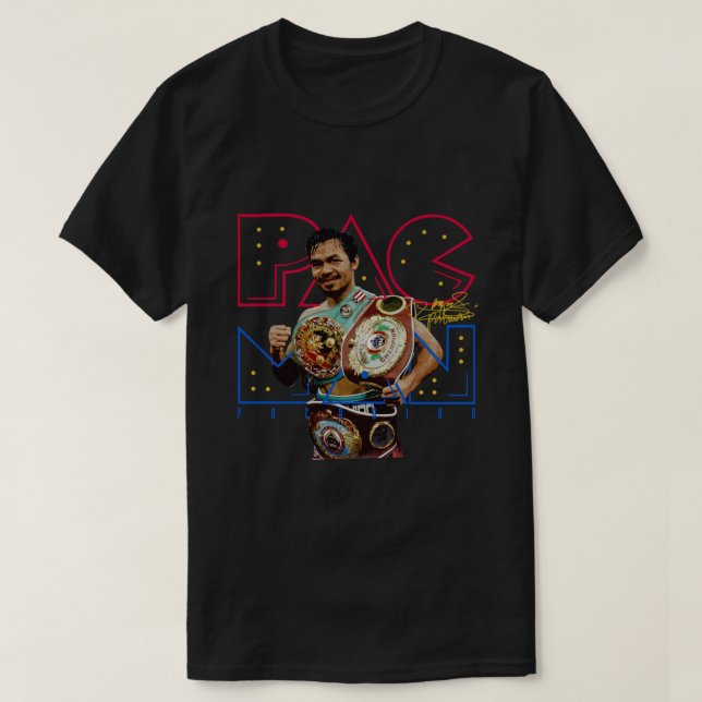 T-shirt Manny Pacquiao (Design devant)