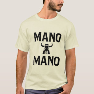 T-shirt Mano A Mano : Un jeu de mini-rampe en bois