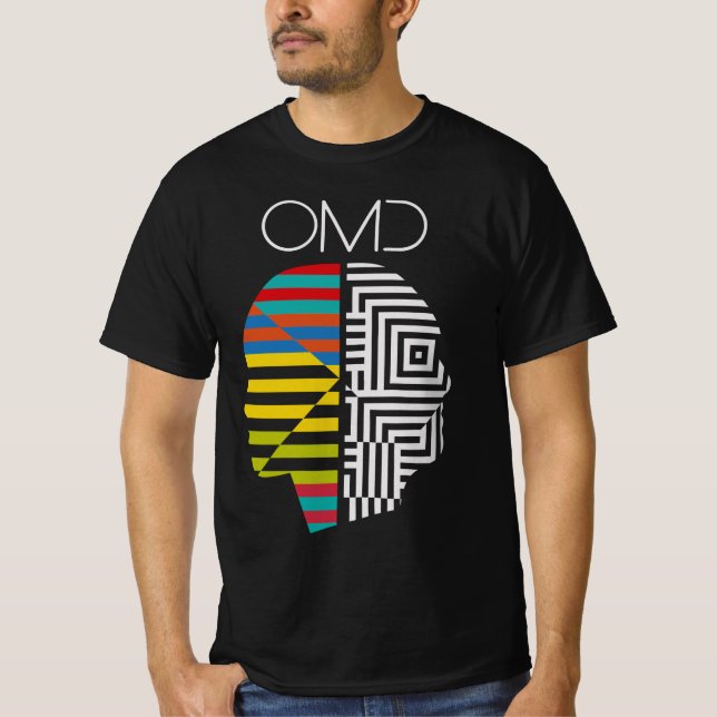 T-shirt Manoeuvres OMD ou chestral dans la Classique sombr (Devant)