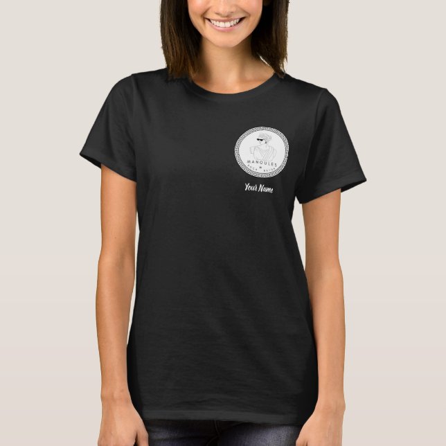 T-shirt Manoules - Couleurs foncées (Devant)