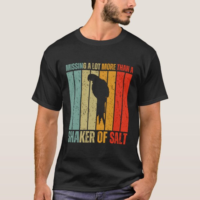 T-shirt Manquant Beaucoup Plus Qu'Un Shaker De Jimmy De Se (Devant)