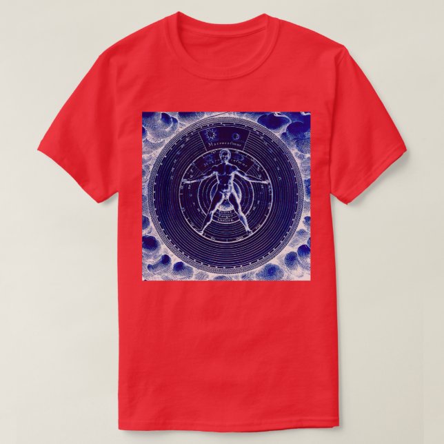 T-shirt Mans Placés Dans L'Univers Inverti (Design devant)