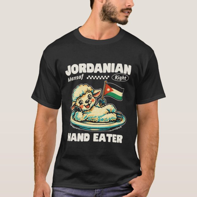 T-shirt mansaf jordanien (Devant)
