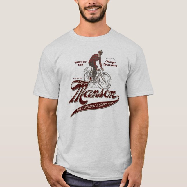 T-shirt Manson Bicyle T (Devant)