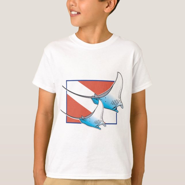 T-shirt Manta Ray (Devant)