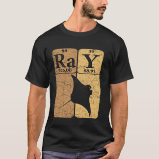 T-shirt Manta Ray Éléments de tableau périodique Stingray