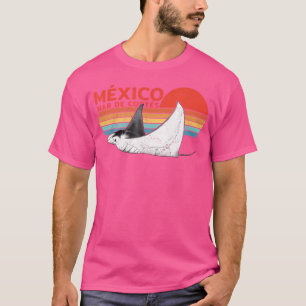 T-shirt Manta Ray Mer De Cortez Mexique