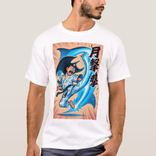 T-shirt Manta-Ray Moon-Kick