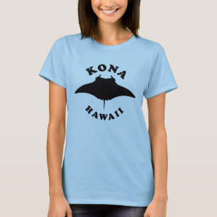 T-shirt Manta Ray Plongée à Kona, Hawaii
