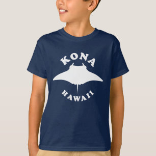 T-shirt Manta Ray Plongée à Kona, Hawaii